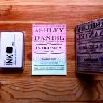 DIY Rubber Stamp Classic We..